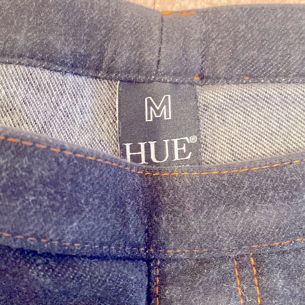 HUE Black Jeggings Size Medium